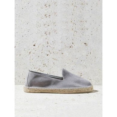 OAS Espadrilles Suede Grey