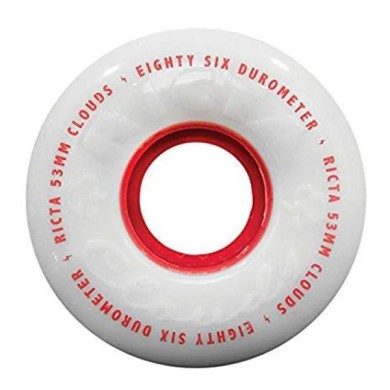 Ricta Wheels Clouds Red 53MM