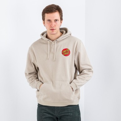 Santa Cruz Men's Hoodie Classic Dot Chest 