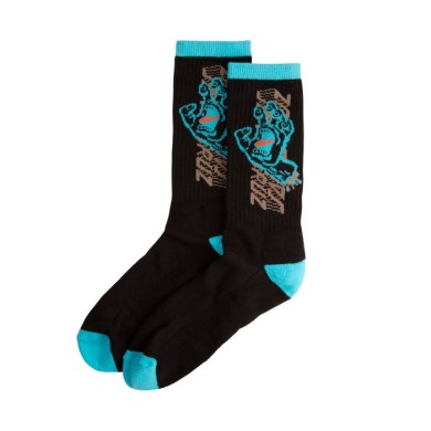 Santa Cruz Socks Split Strip Hand Santa Cruz Socks Split Strip Hand