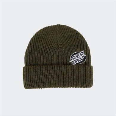 Santa Cruz Beanie Mono Lined Oval Dot