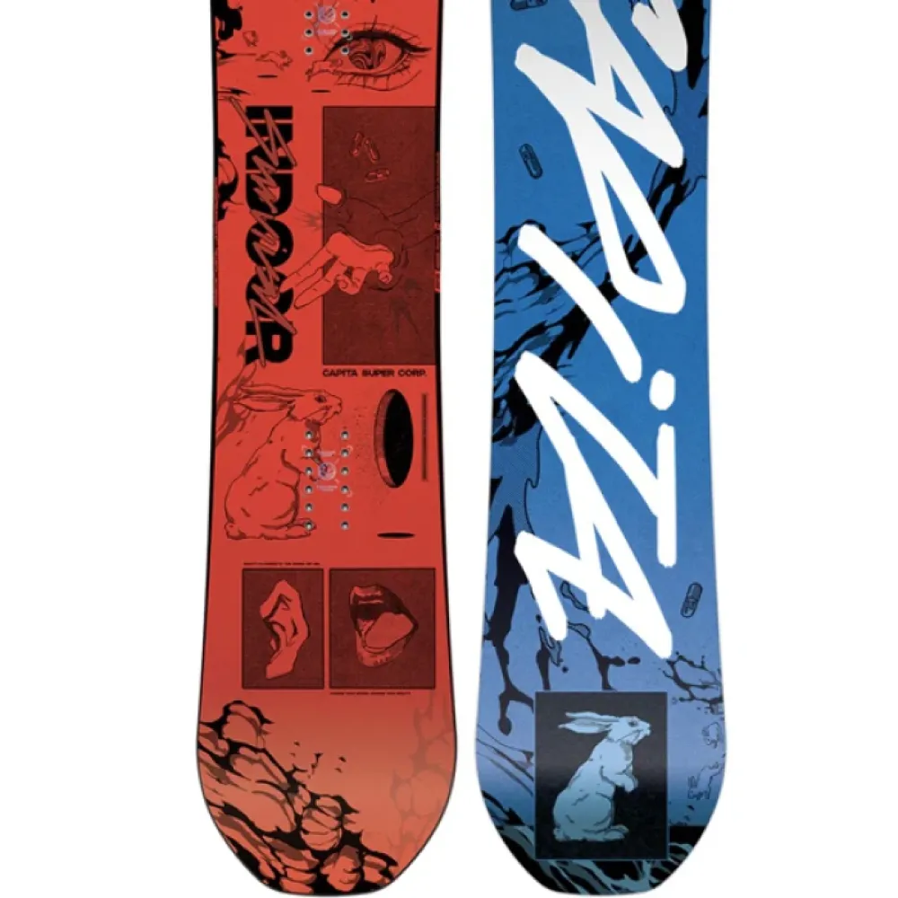 capita indoor survival reverse camber snowboard 2025 evo packed construction and all the fun freestylin feel the ULTRAFEAR provides. 2011 Capita Indoor Survival Camber