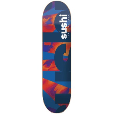 Sushi Spectrum Logo Skateboard Deck - Durable and Stylish Design