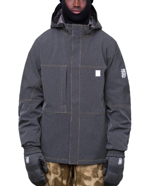 686 Men's Ski - Snowboard Jacket Dojo Denim | 21st0re